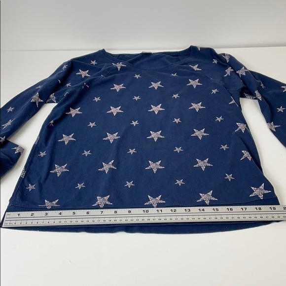 J CREW TOP STARS SZ L - Picture 6 of 9